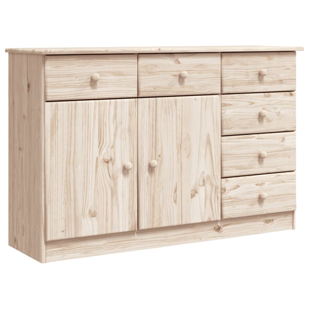 Dressoir ALTA 112x35x73 cm massief grenenhout Dressoirs & buffetkasten | Creëer jouw Trendy Thuis | Gratis bezorgd & Retour | Trendy.nl