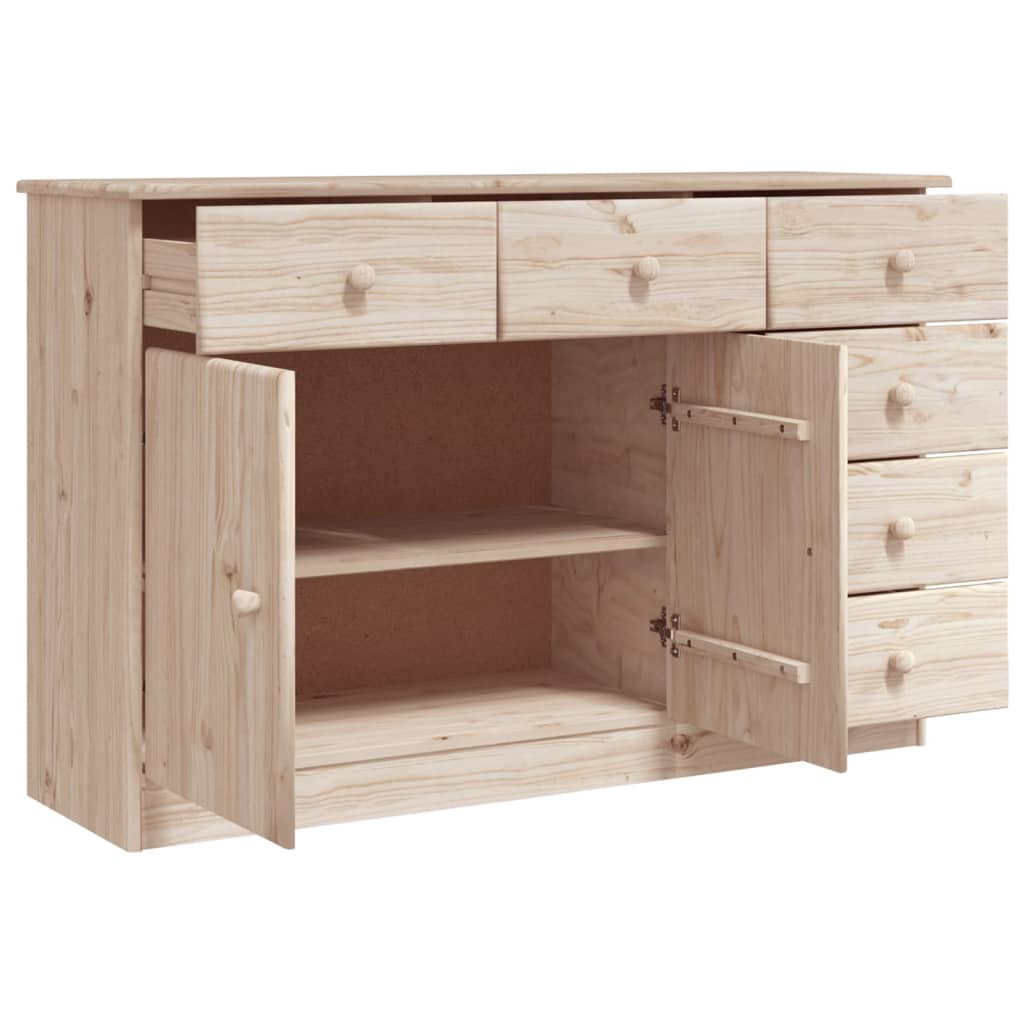 Dressoir ALTA 112x35x73 cm massief grenenhout Dressoirs & buffetkasten | Creëer jouw Trendy Thuis | Gratis bezorgd & Retour | Trendy.nl