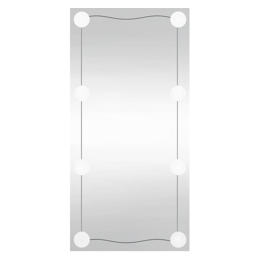 Wandspiegel met LED's rechthoekig 30x60 cm glas Spiegels | Creëer jouw Trendy Thuis | Gratis bezorgd & Retour | Trendy.nl