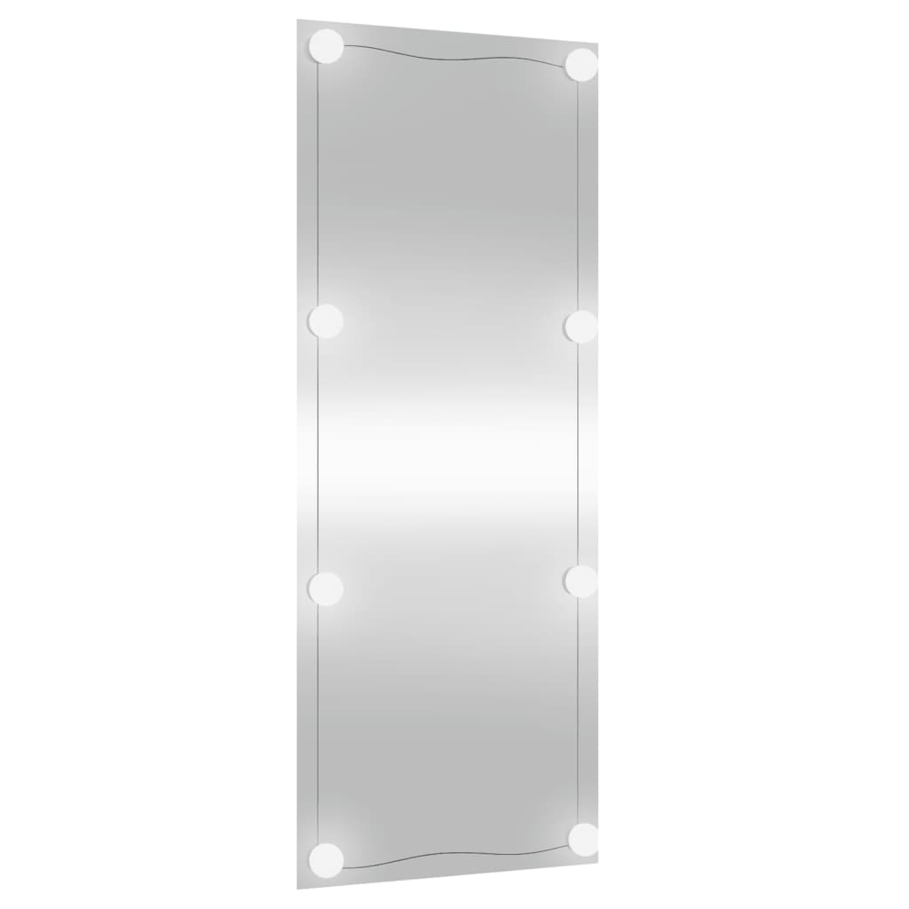 Wandspiegel met LED's rechthoekig 40x100 cm glas Spiegels | Creëer jouw Trendy Thuis | Gratis bezorgd & Retour | Trendy.nl