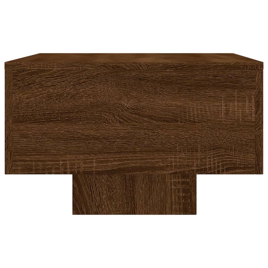 Salontafel 100x49,5x31 cm bewerkt hout bruin eikenkleur Salontafels | Creëer jouw Trendy Thuis | Gratis bezorgd & Retour | Trendy.nl