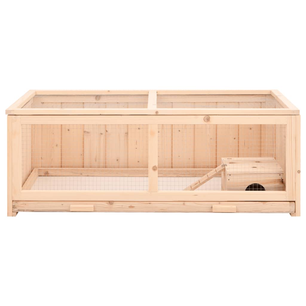 Hamsterkooi 104x52x38 cm massief vurenhout Kooien & hokken | Creëer jouw Trendy Thuis | Gratis bezorgd & Retour | Trendy.nl