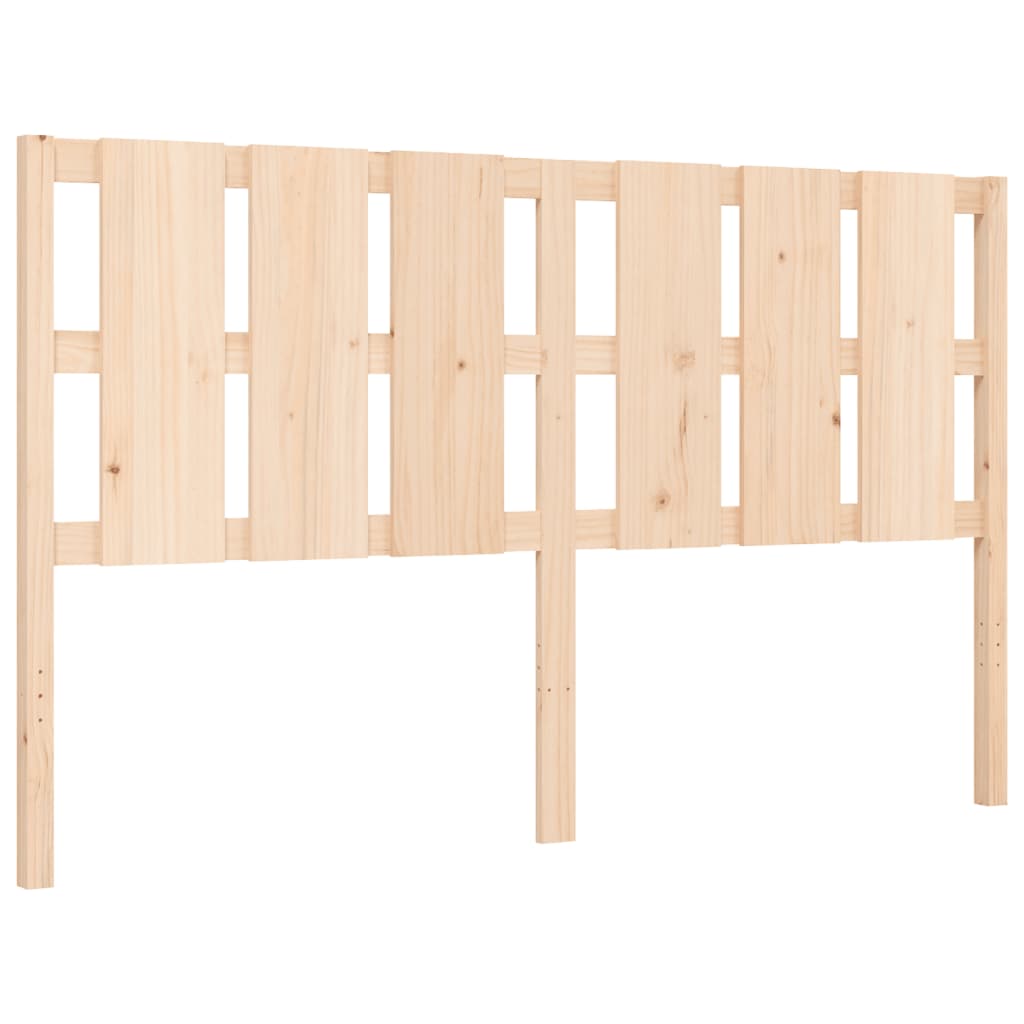 Bedframe met hoofdbord massief hout 160x200 cm Bedden & bedframes | Creëer jouw Trendy Thuis | Gratis bezorgd & Retour | Trendy.nl