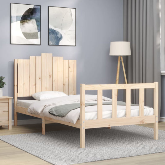 Bedframe zonder matras massief grenenhout 100x200 cm