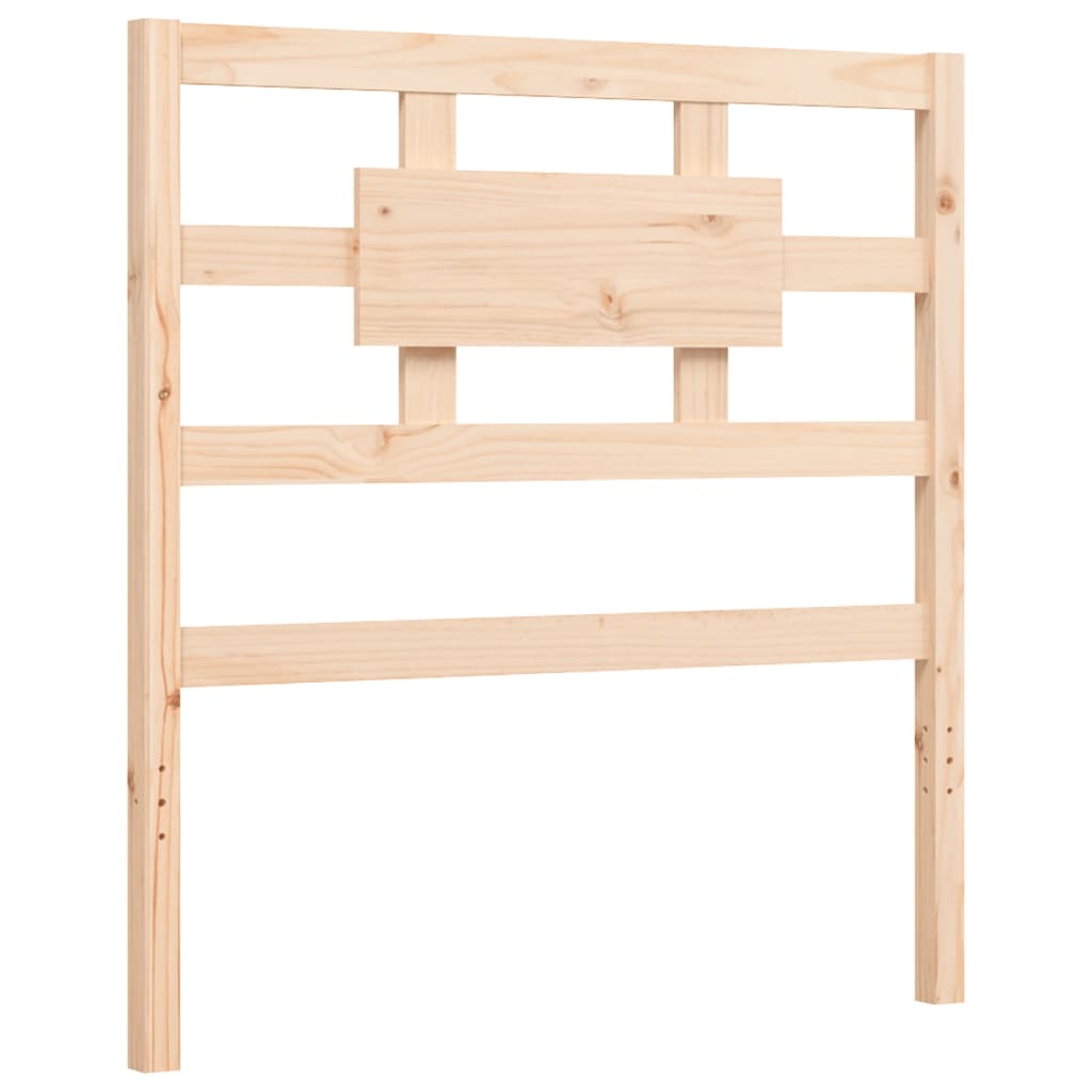 Bedframe met hoofdbord massief hout Bedden & bedframes | Creëer jouw Trendy Thuis | Gratis bezorgd & Retour | Trendy.nl