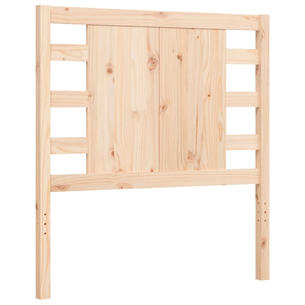 Bedframe met hoofdbord massief hout Bedden & bedframes | Creëer jouw Trendy Thuis | Gratis bezorgd & Retour | Trendy.nl