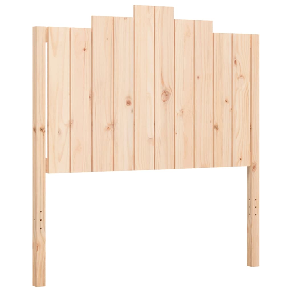 Bedframe met hoofdbord massief hout 100x200 cm Bedden & bedframes | Creëer jouw Trendy Thuis | Gratis bezorgd & Retour | Trendy.nl