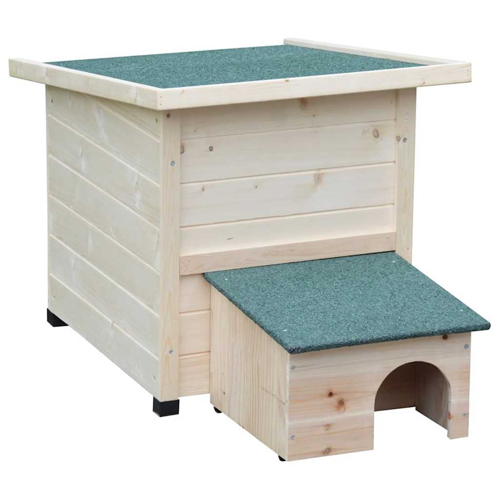 @pet Egelhuis XL 53x65x52cm Hout Wit