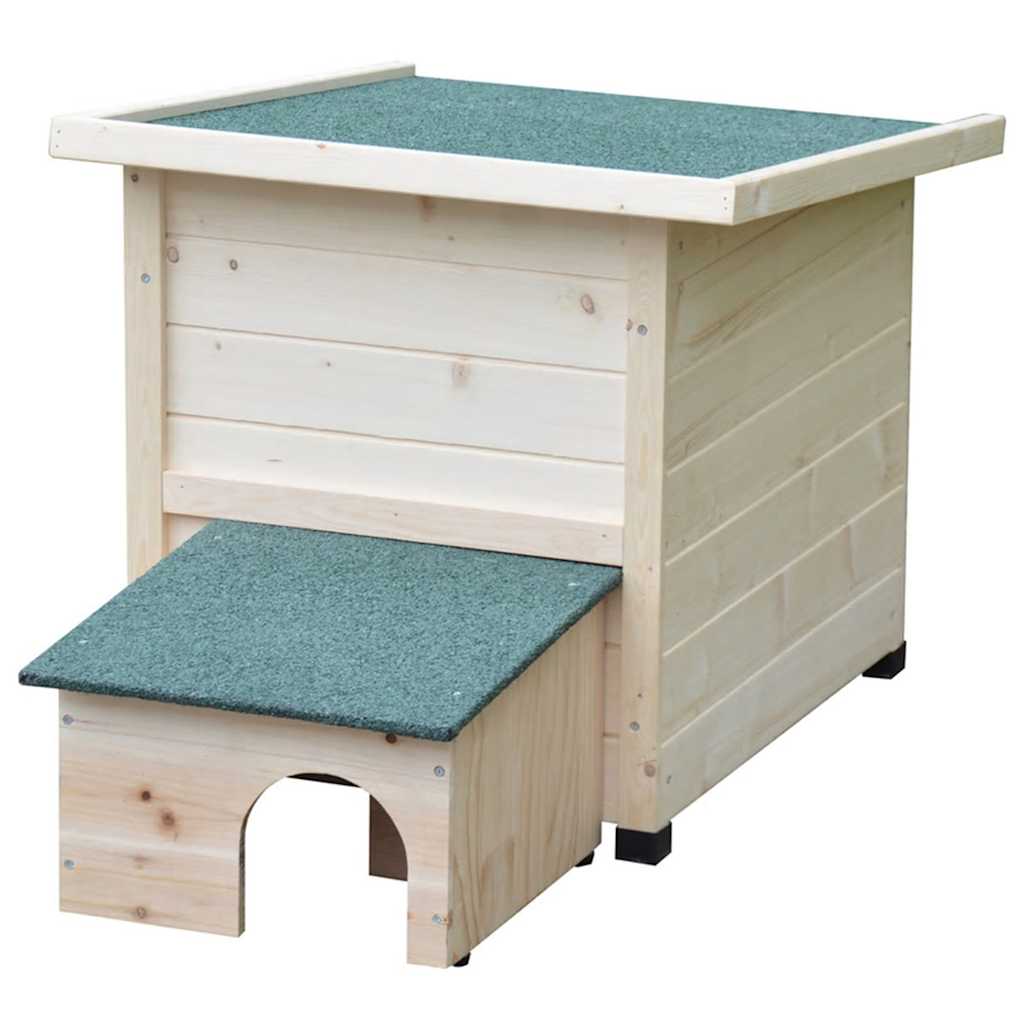 @pet Egelhuis XL 53x65x52cm Hout Wit