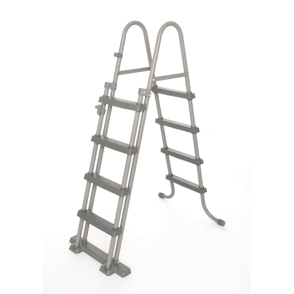 Bestway Flowclear Zwembadladder 4 treden 122 cm 58331 Zwembadtrappen | Creëer jouw Trendy Thuis | Gratis bezorgd & Retour | Trendy.nl