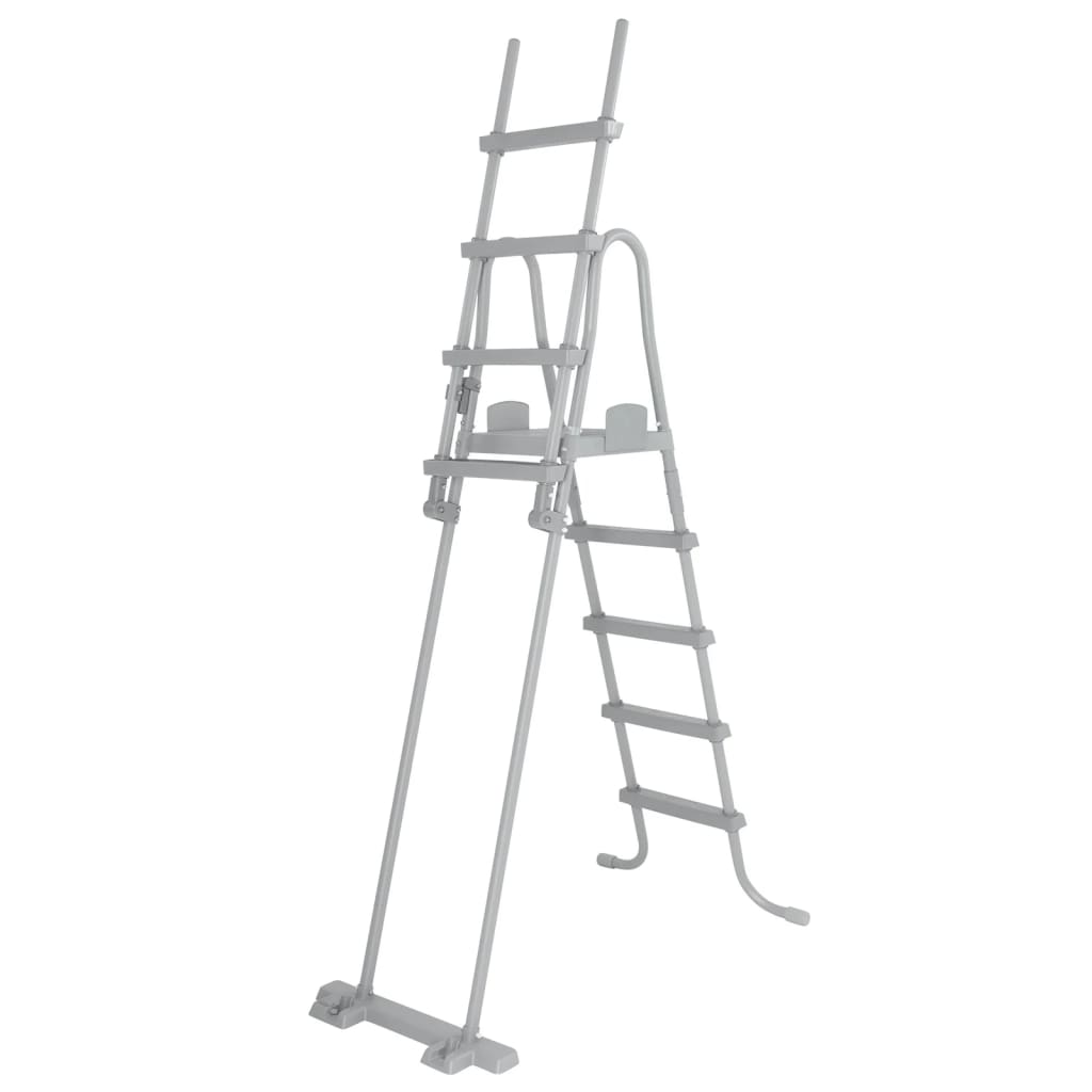 Bestway Flowclear Zwembadladder met 4 treden 132 cm Zwembadtrappen | Creëer jouw Trendy Thuis | Gratis bezorgd & Retour | Trendy.nl