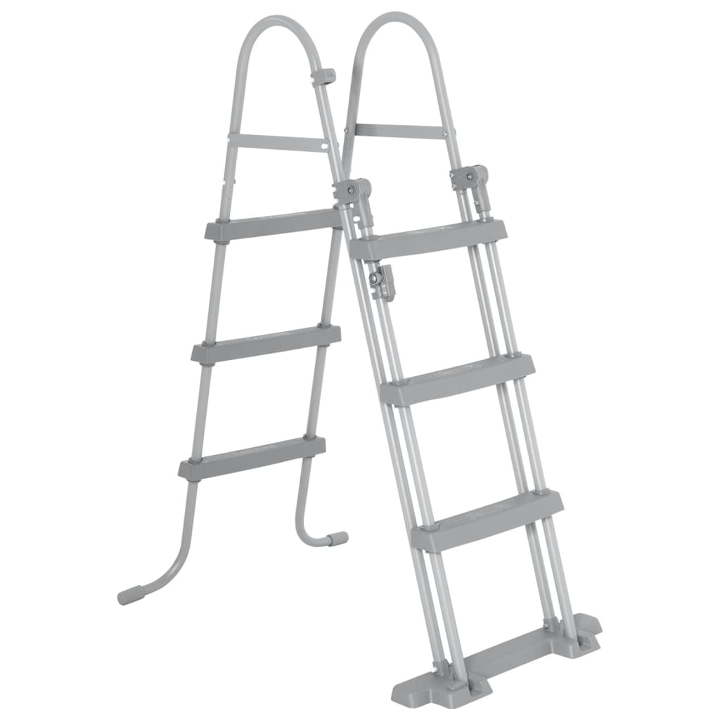 Bestway Flowclear Zwembadladder 4 treden 107 cm Zwembadtrappen | Creëer jouw Trendy Thuis | Gratis bezorgd & Retour | Trendy.nl