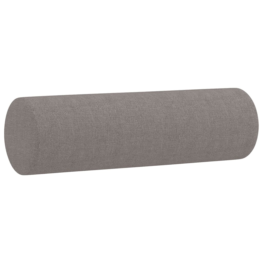 Tweezitsbank met sierkussens 120 cm stof taupe Banken | Creëer jouw Trendy Thuis | Gratis bezorgd & Retour | Trendy.nl