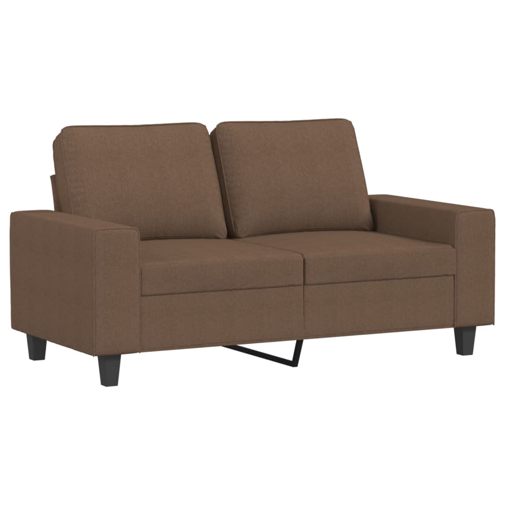 2-delige Loungeset stof bruin Banken | Creëer jouw Trendy Thuis | Gratis bezorgd & Retour | Trendy.nl