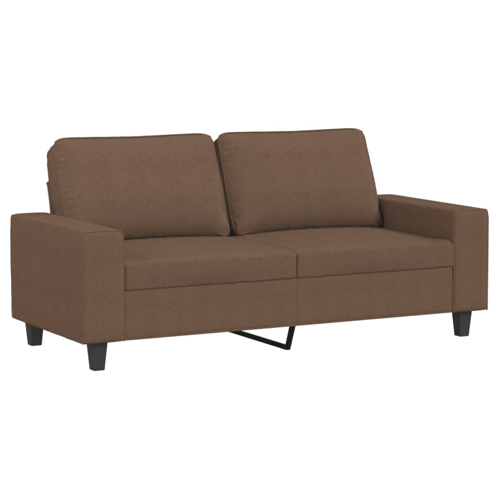 2-delige Loungeset stof bruin Banken | Creëer jouw Trendy Thuis | Gratis bezorgd & Retour | Trendy.nl