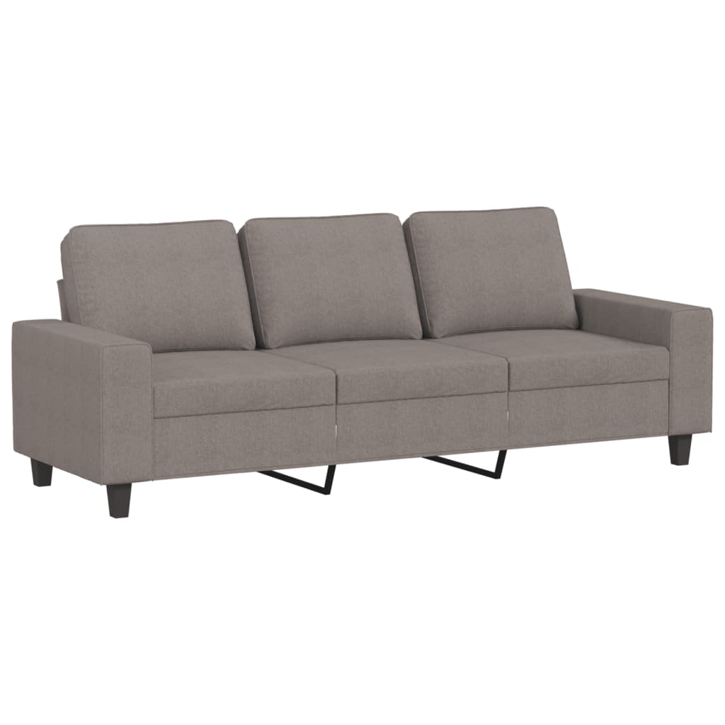 2-delige Loungeset stof taupe Banken | Creëer jouw Trendy Thuis | Gratis bezorgd & Retour | Trendy.nl