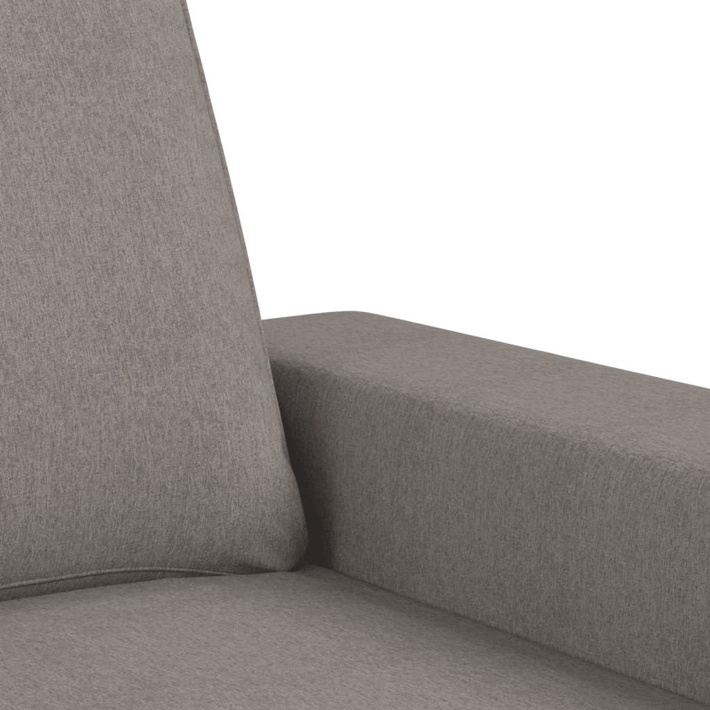 2-delige Loungeset stof taupe Banken | Creëer jouw Trendy Thuis | Gratis bezorgd & Retour | Trendy.nl