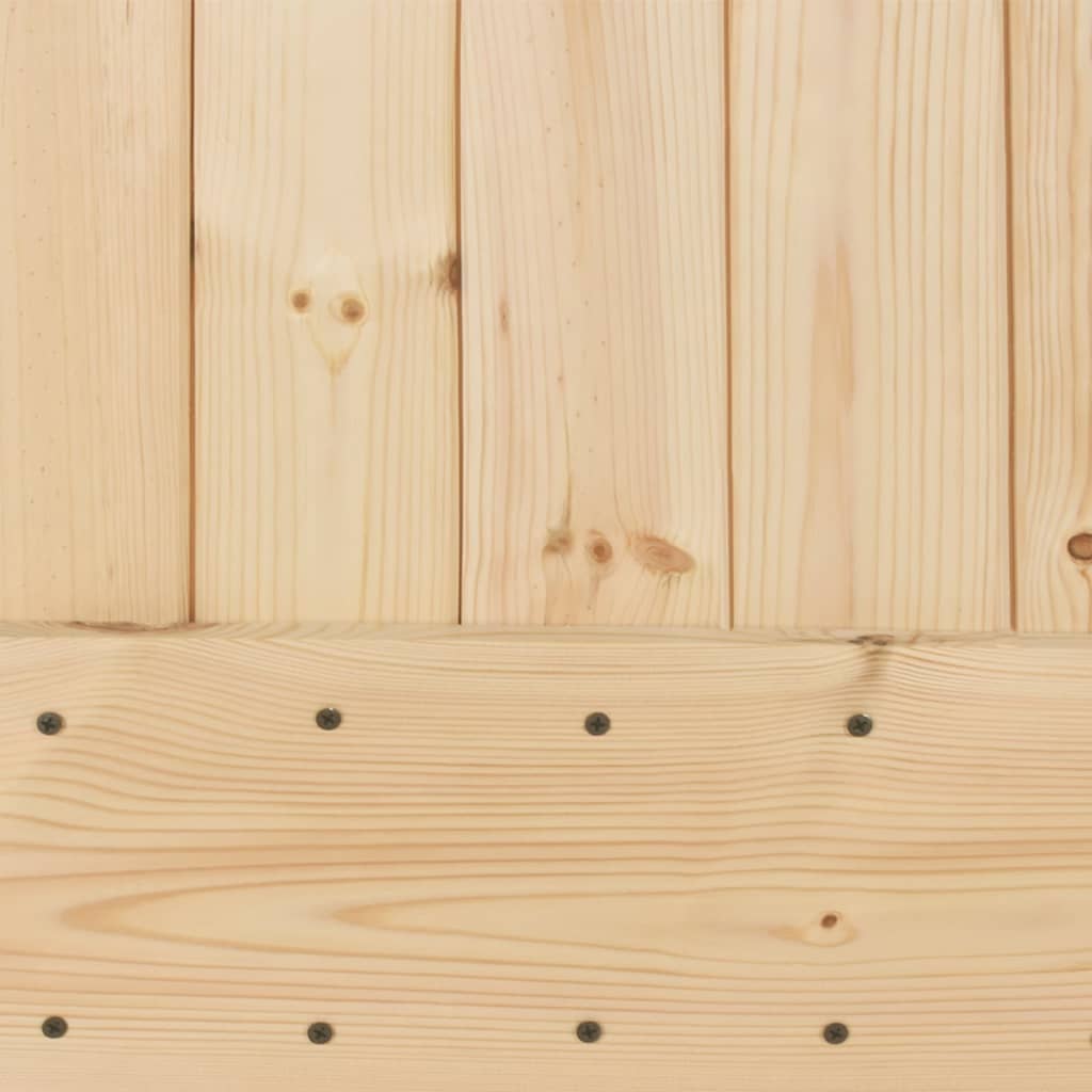 Schuifdeur met beslag 95x210 cm massief grenenhout Deuren | Creëer jouw Trendy Thuis | Gratis bezorgd & Retour | Trendy.nl