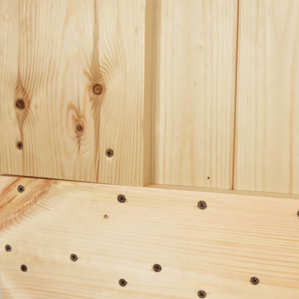 Schuifdeur met beslag 80x210 cm massief grenenhout Deuren | Creëer jouw Trendy Thuis | Gratis bezorgd & Retour | Trendy.nl