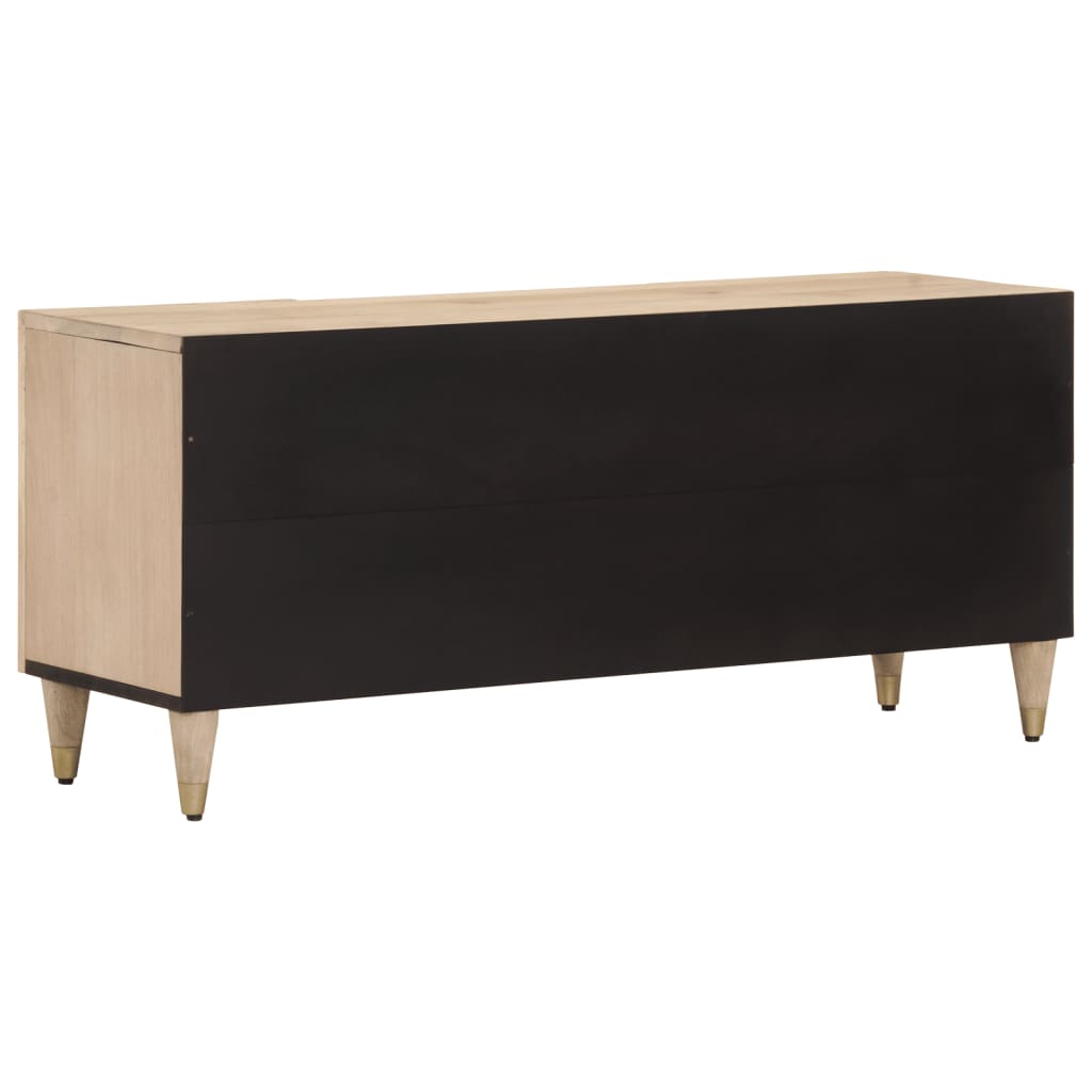 Tv-meubel 105x33x46cm massief mangohout Tv-meubels | Creëer jouw Trendy Thuis | Gratis bezorgd & Retour | Trendy.nl