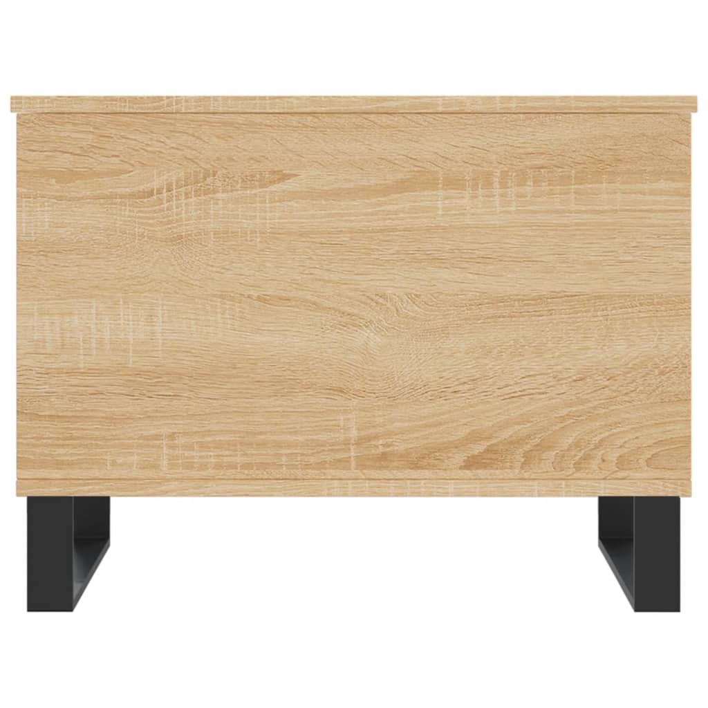 Salontafel 60x44,5x45 cm bewerkt hout sonoma eikenkleurig Salontafels | Creëer jouw Trendy Thuis | Gratis bezorgd & Retour | Trendy.nl