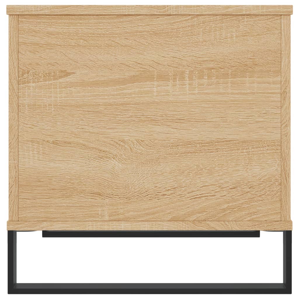 Salontafel 60x44,5x45 cm bewerkt hout sonoma eikenkleurig Salontafels | Creëer jouw Trendy Thuis | Gratis bezorgd & Retour | Trendy.nl