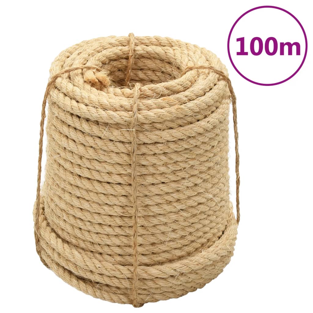 Touw 5 st14 mm 100 m sisal Touw | Creëer jouw Trendy Thuis | Gratis bezorgd & Retour | Trendy.nl