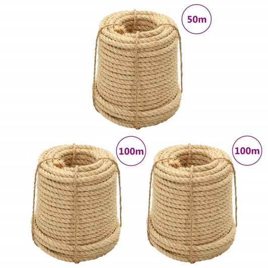 Touw 3 st 16 mm sisal Touw | Creëer jouw Trendy Thuis | Gratis bezorgd & Retour | Trendy.nl