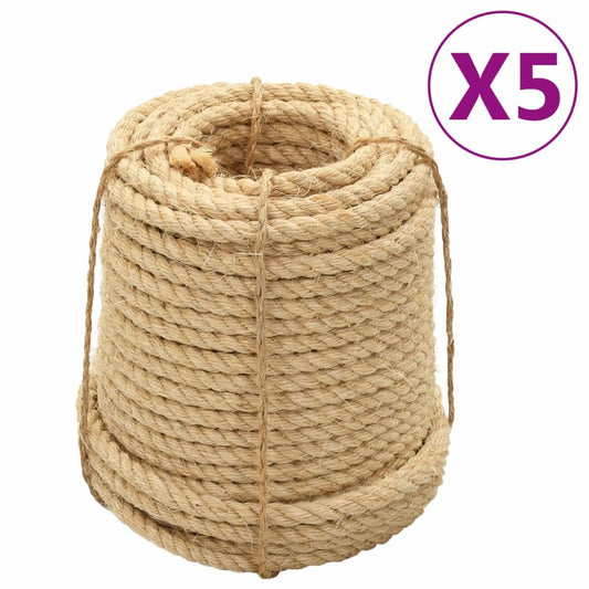 Touw 5 st 16 mm 100 m sisal Touw | Creëer jouw Trendy Thuis | Gratis bezorgd & Retour | Trendy.nl