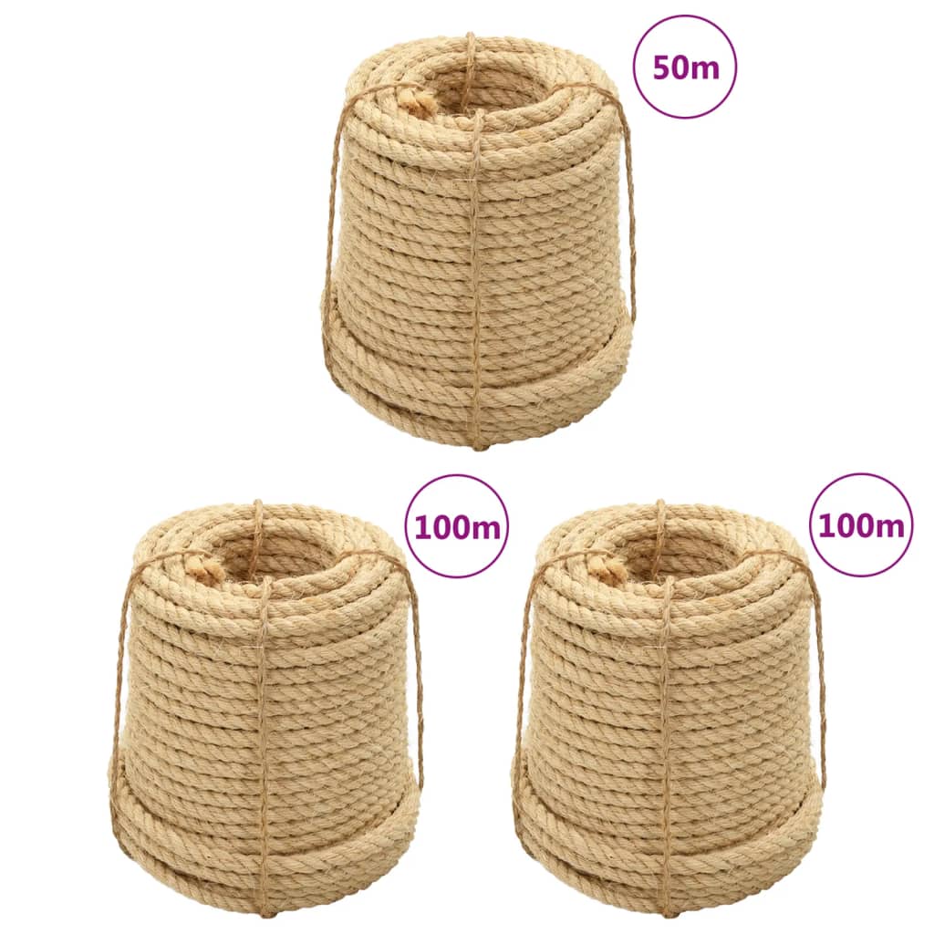 Touw 3 st 20 mm sisal Touw | Creëer jouw Trendy Thuis | Gratis bezorgd & Retour | Trendy.nl