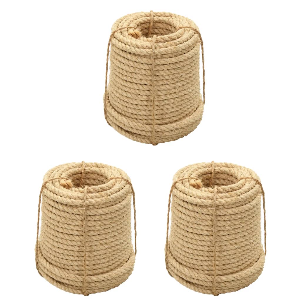 Touw 3 st 20 mm sisal Touw | Creëer jouw Trendy Thuis | Gratis bezorgd & Retour | Trendy.nl