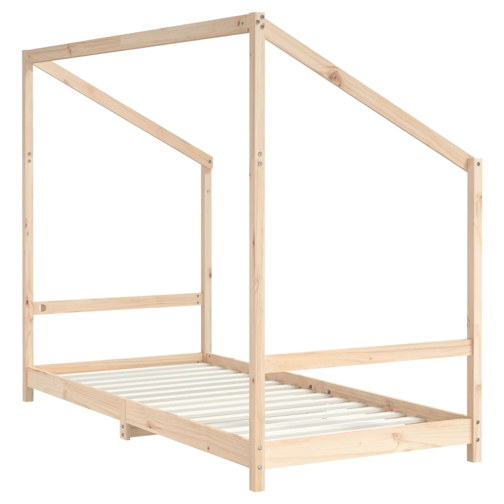 Kinderbedframe 2x(90x190) cm massief grenenhout Peuter- & kinderbedden | Creëer jouw Trendy Thuis | Gratis bezorgd & Retour | Trendy.nl