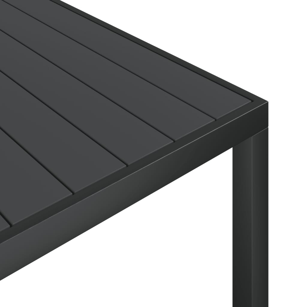 7-delige Tuinset aluminium zwart Tuinsets | Creëer jouw Trendy Thuis | Gratis bezorgd & Retour | Trendy.nl