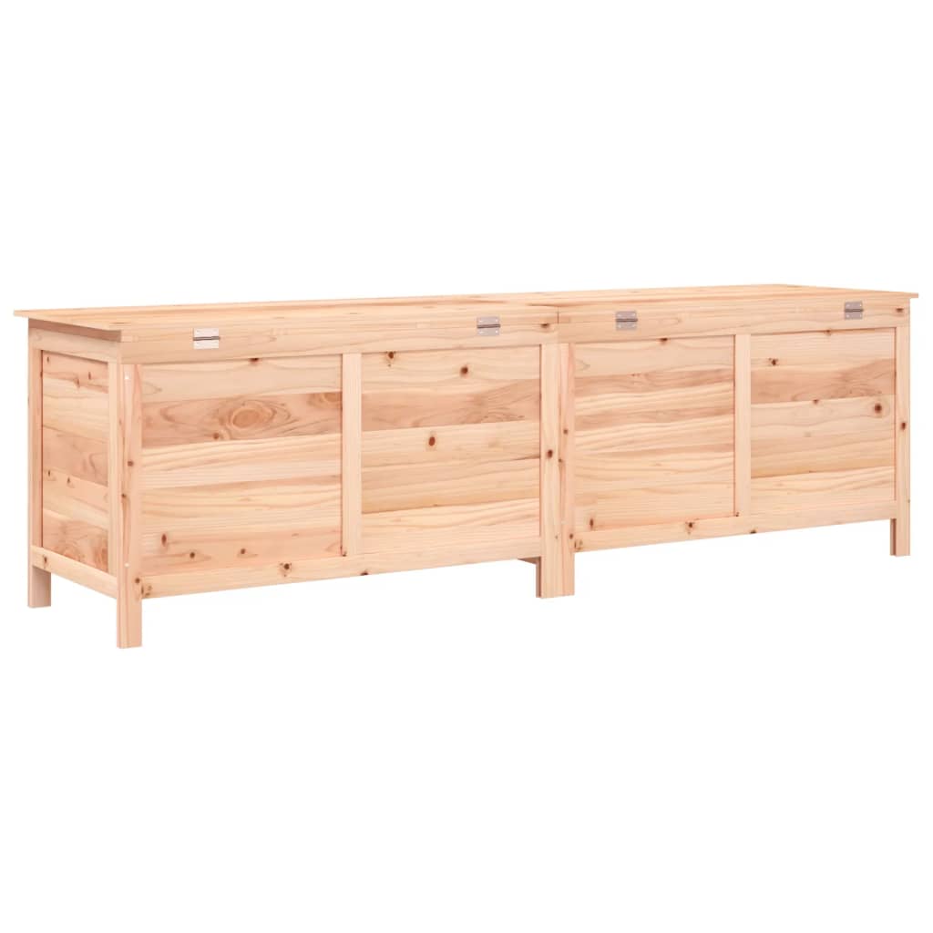 Tuinbox 198,5x50x56,5 cm massief vurenhout Opbergboxen voor buiten | Creëer jouw Trendy Thuis | Gratis bezorgd & Retour | Trendy.nl