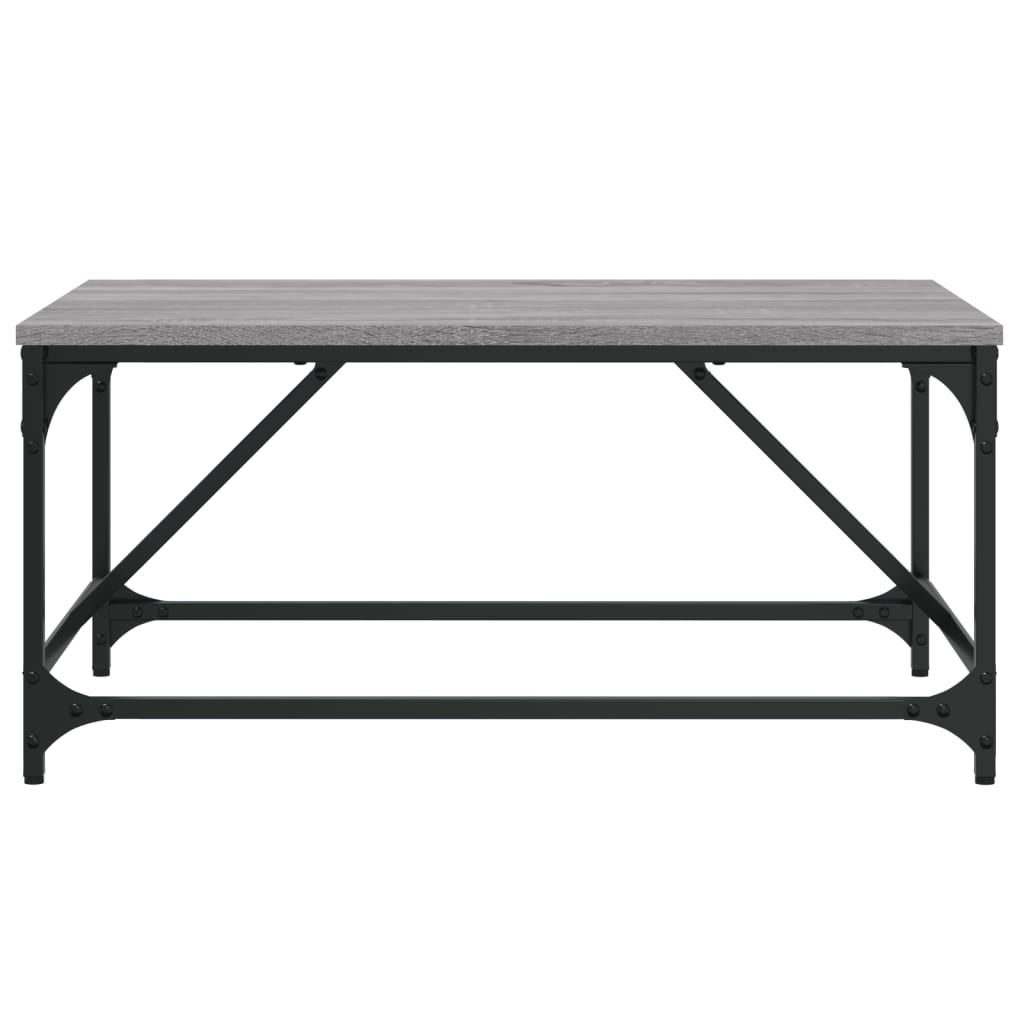 Salontafel 75x50x35 cm bewerkt hout grijs sonoma Salontafels | Creëer jouw Trendy Thuis | Gratis bezorgd & Retour | Trendy.nl