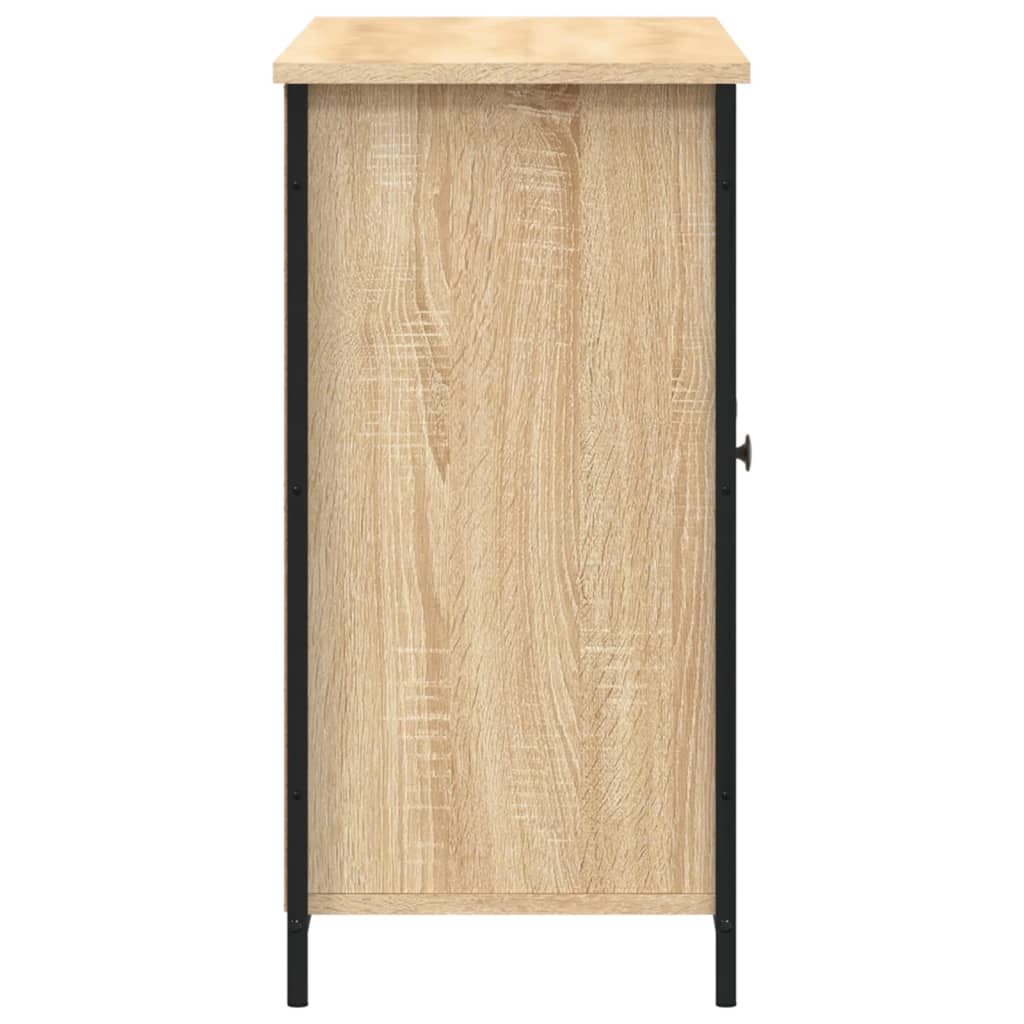 Dressoir 100x35x70 cm bewerkt hout sonoma eikenkleurig Dressoirs & buffetkasten | Creëer jouw Trendy Thuis | Gratis bezorgd & Retour | Trendy.nl