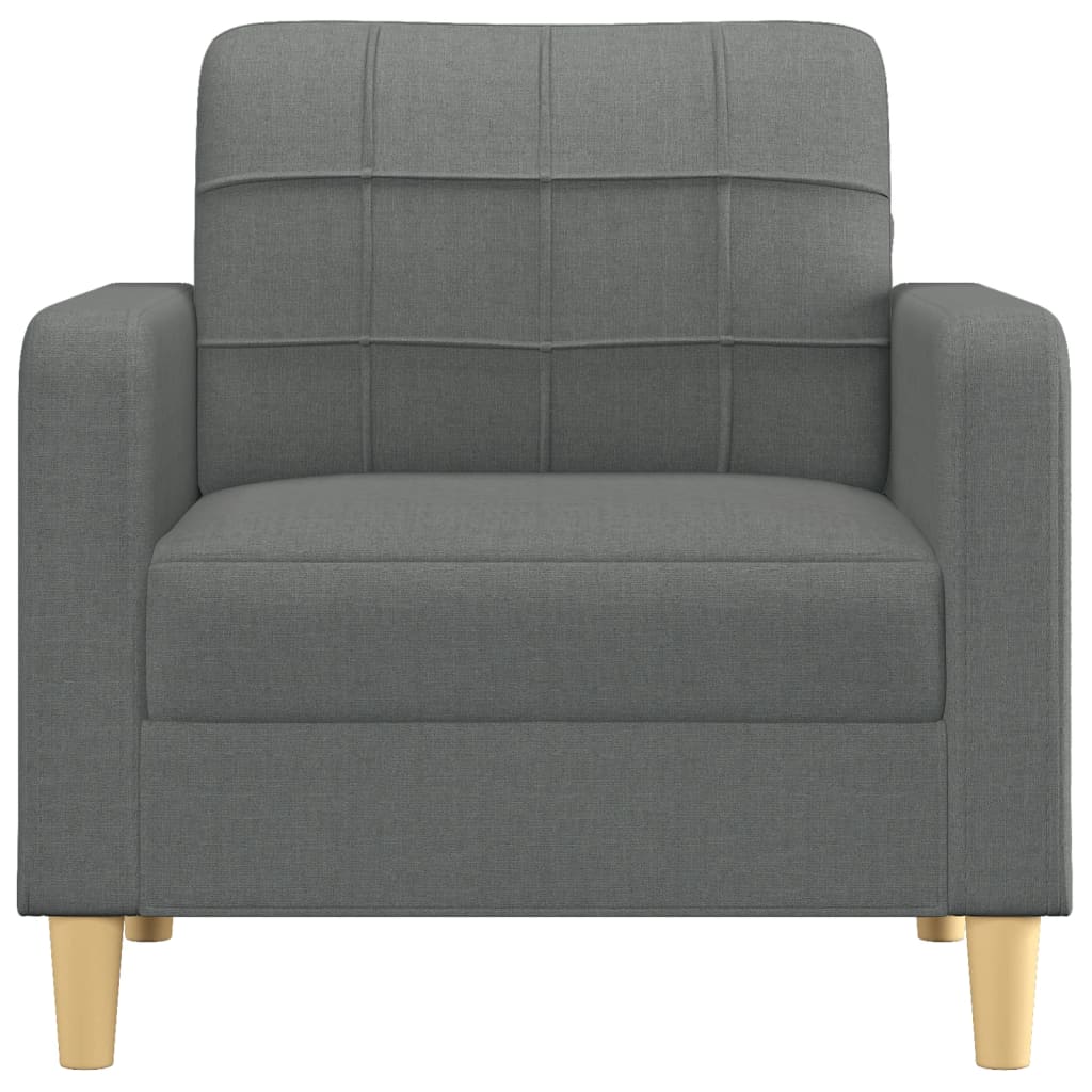 Fauteuil 60 cm stof donkergrijs Banken | Creëer jouw Trendy Thuis | Gratis bezorgd & Retour | Trendy.nl