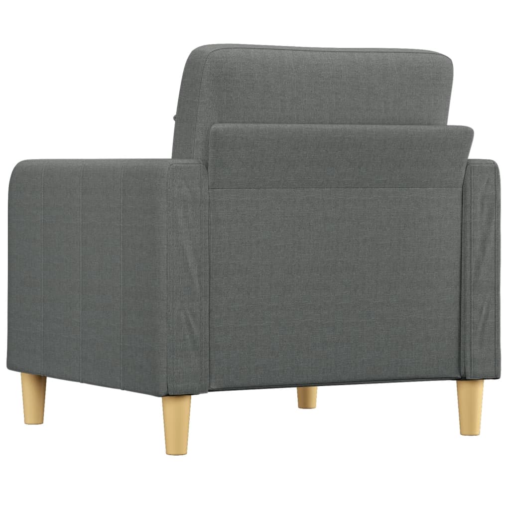 Fauteuil 60 cm stof donkergrijs Banken | Creëer jouw Trendy Thuis | Gratis bezorgd & Retour | Trendy.nl