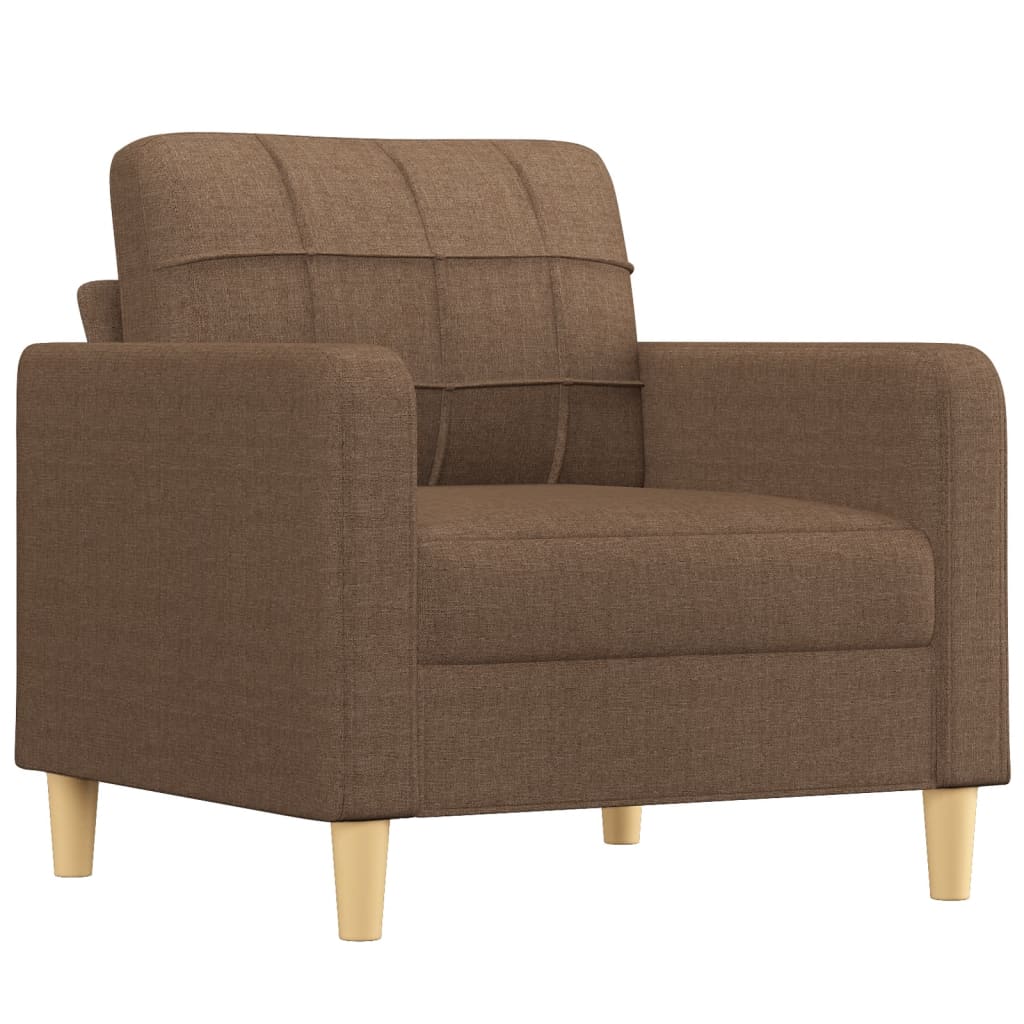 Fauteuil 60 cm stof bruin Banken | Creëer jouw Trendy Thuis | Gratis bezorgd & Retour | Trendy.nl