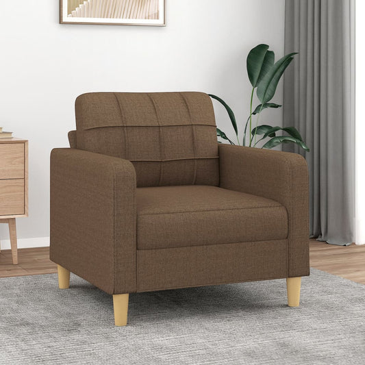 Fauteuil 60 cm stof bruin Banken | Creëer jouw Trendy Thuis | Gratis bezorgd & Retour | Trendy.nl