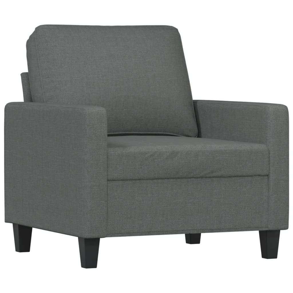 Fauteuil 60 cm stof donkergrijs Banken | Creëer jouw Trendy Thuis | Gratis bezorgd & Retour | Trendy.nl