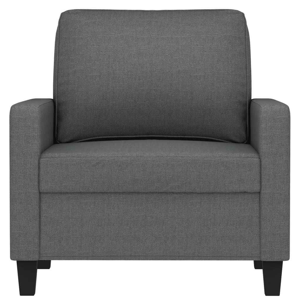 Fauteuil 60 cm stof donkergrijs Banken | Creëer jouw Trendy Thuis | Gratis bezorgd & Retour | Trendy.nl