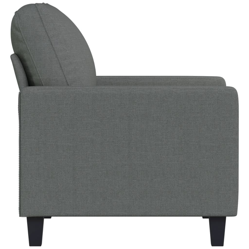 Fauteuil 60 cm stof donkergrijs Banken | Creëer jouw Trendy Thuis | Gratis bezorgd & Retour | Trendy.nl