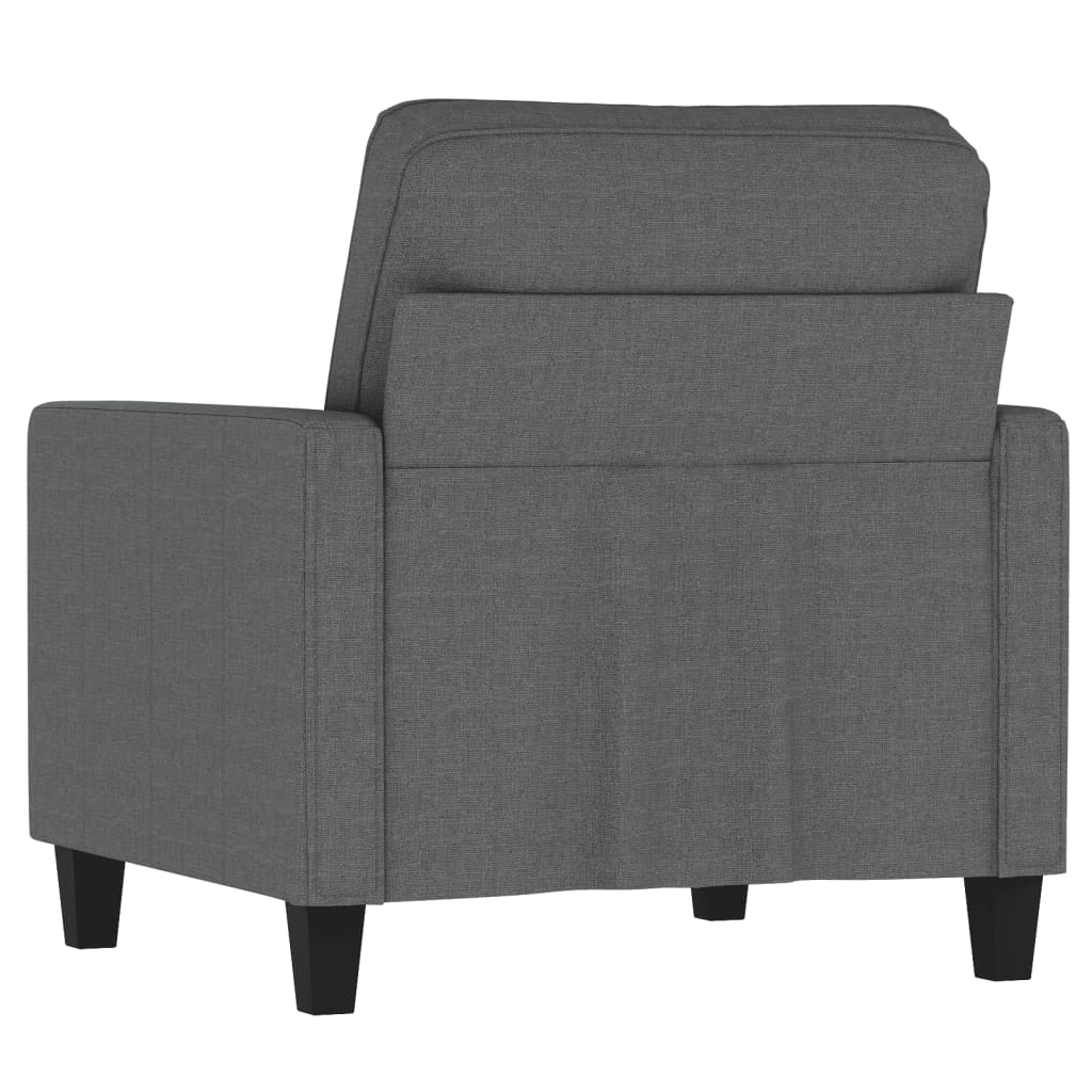 Fauteuil 60 cm stof donkergrijs Banken | Creëer jouw Trendy Thuis | Gratis bezorgd & Retour | Trendy.nl