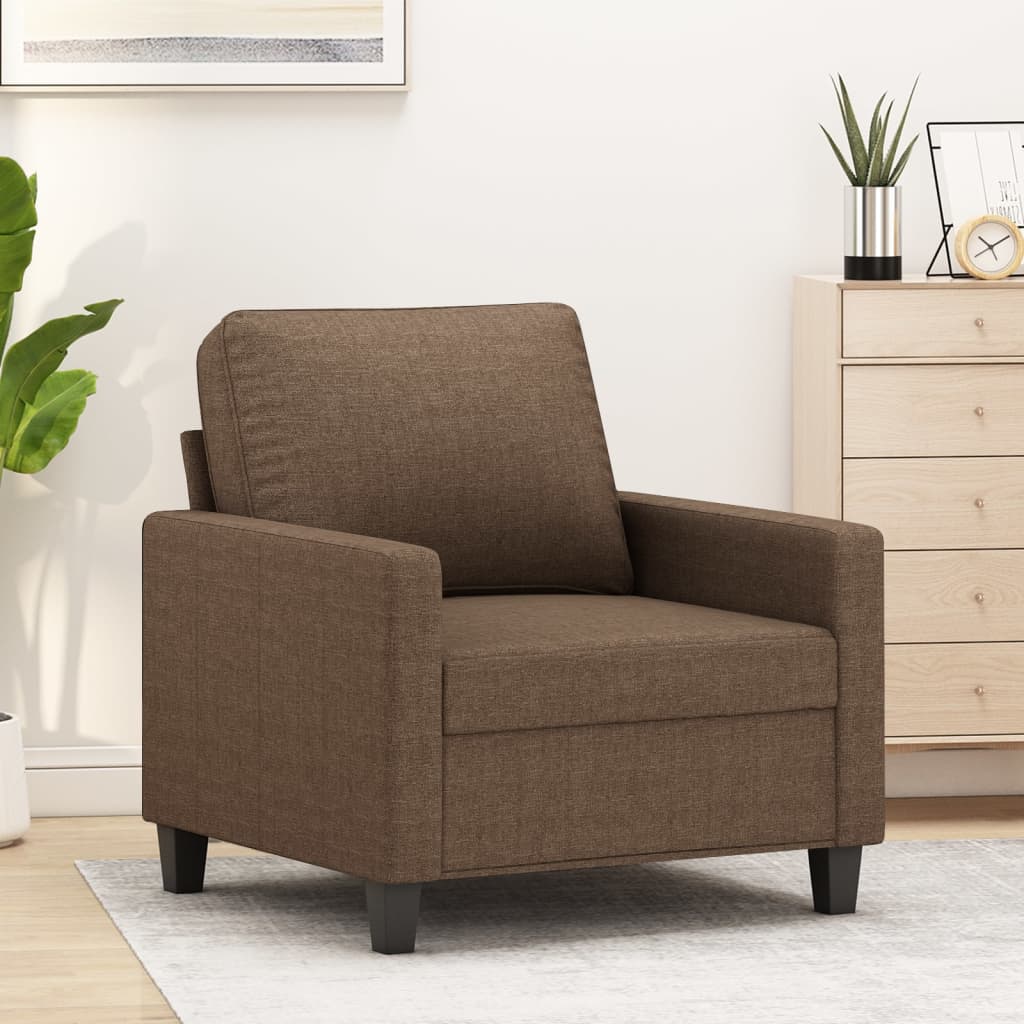 Fauteuil 60 cm stof bruin Banken | Creëer jouw Trendy Thuis | Gratis bezorgd & Retour | Trendy.nl