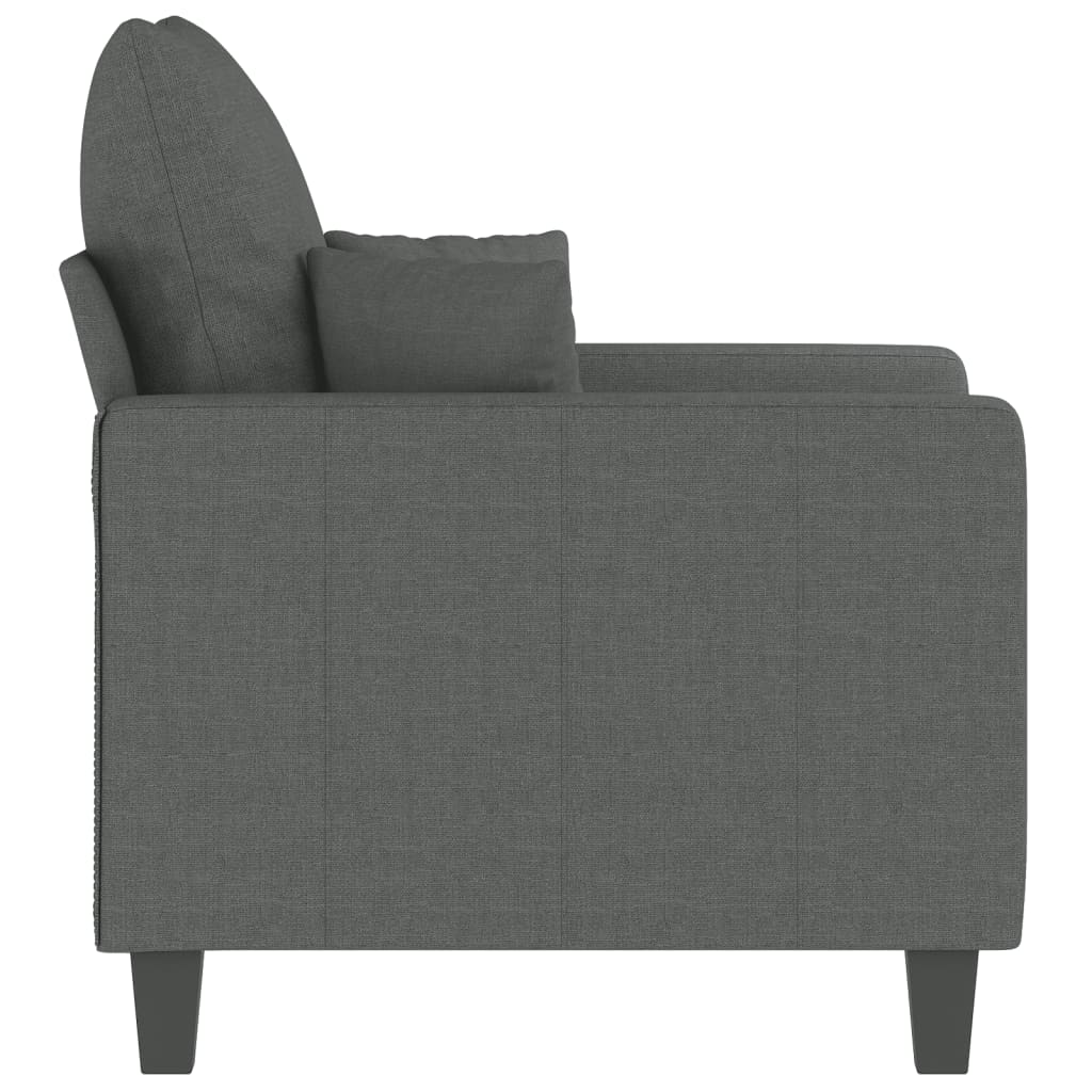 Fauteuil 60 cm stof donkergrijs Banken | Creëer jouw Trendy Thuis | Gratis bezorgd & Retour | Trendy.nl