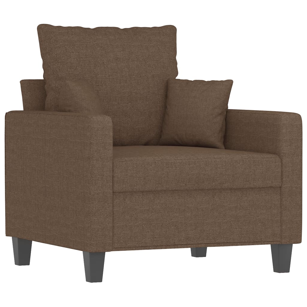 Fauteuil 60 cm stof bruin Banken | Creëer jouw Trendy Thuis | Gratis bezorgd & Retour | Trendy.nl