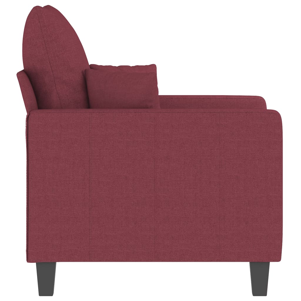 Fauteuil 60 cm stof wijnrood Banken | Creëer jouw Trendy Thuis | Gratis bezorgd & Retour | Trendy.nl