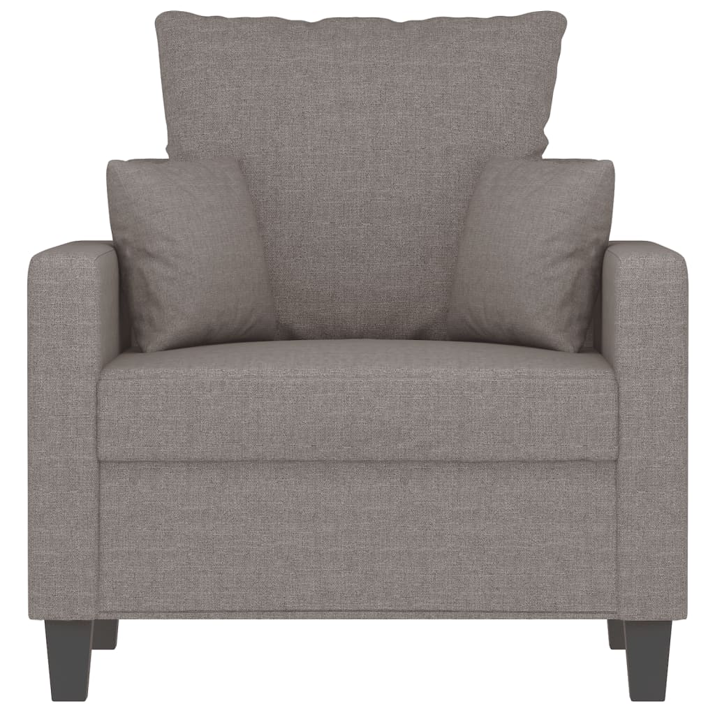 Fauteuil 60 cm stof taupe Banken | Creëer jouw Trendy Thuis | Gratis bezorgd & Retour | Trendy.nl