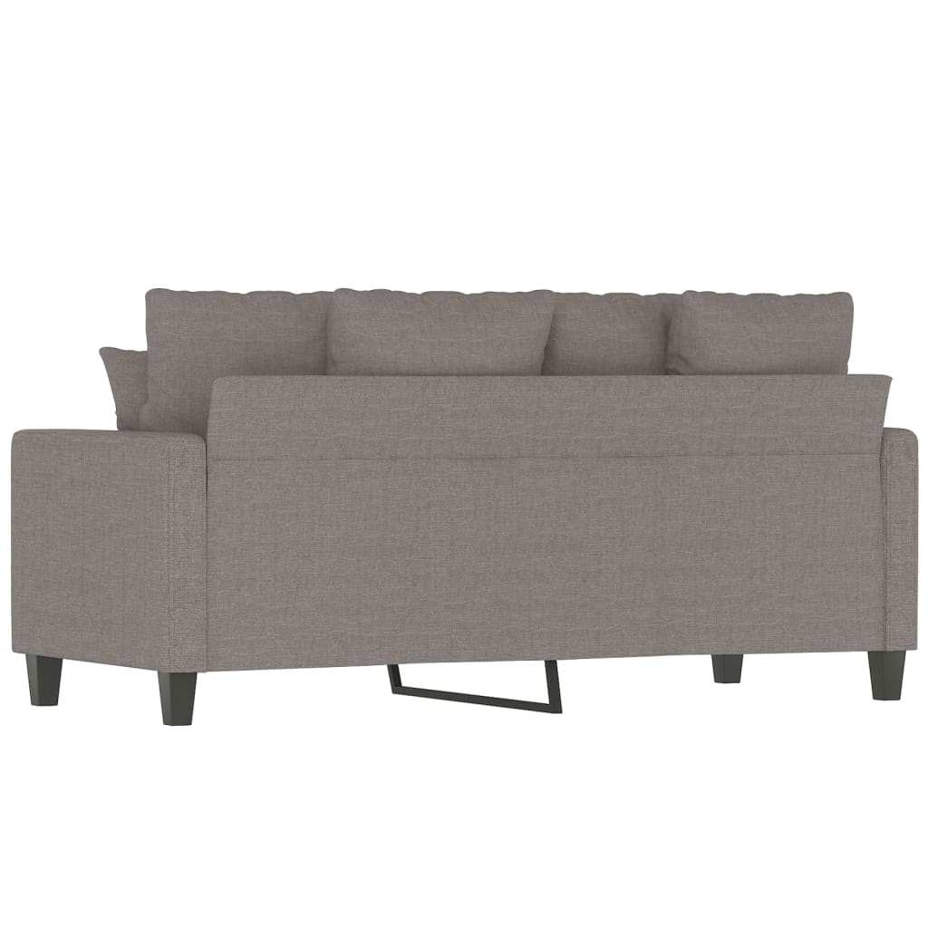 Tweezitsbank 140 cm stof taupe Banken | Creëer jouw Trendy Thuis | Gratis bezorgd & Retour | Trendy.nl